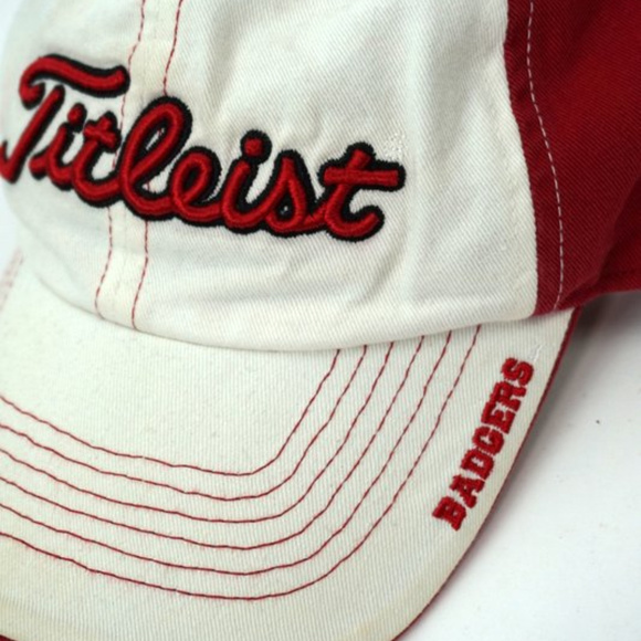 titleist wisconsin badger hat
